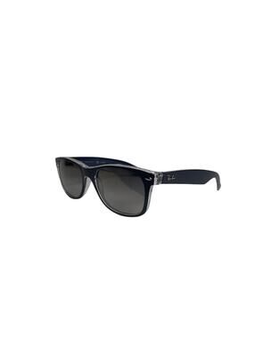 Ray-Ban RB2132 New Wayfarer Polarized Blue Clear 55mm Italy